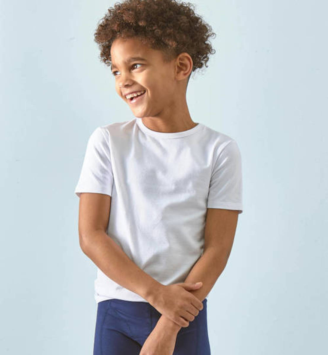 Little Label T-shirt van biologisch katoen - set van 2 wit