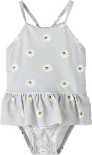 LIL' ATELIER BABY NBFFIONA badpak lichtgrijs