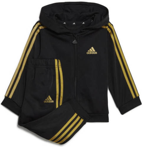 adidas Sportswear trainingspak zwart/goud