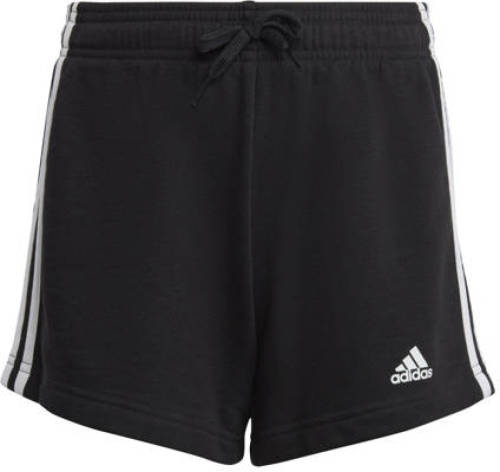 adidas Sportswear regular fit short met logo zwart/wit