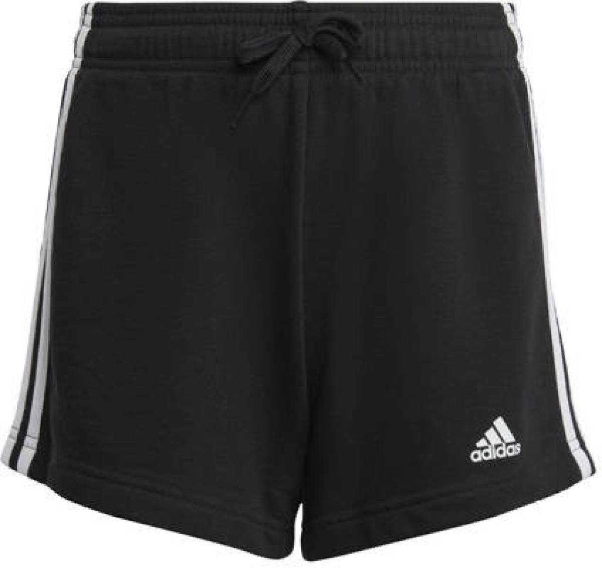 adidas Sportswear regular fit short met logo zwart/wit