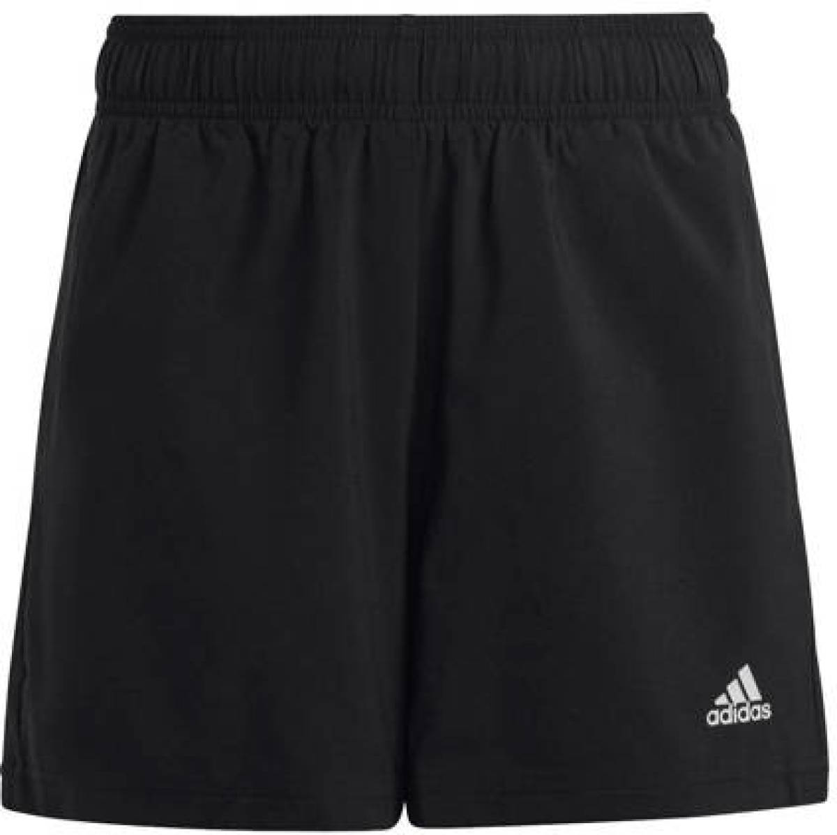 adidas Sportswear regular fit short met logo zwart