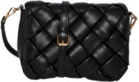 PIECES geweven crossbody tas PCKELLA zwart