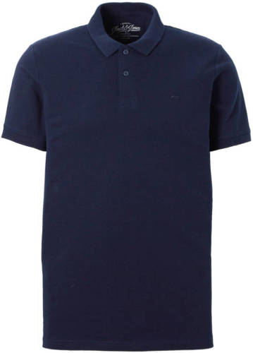 Jack & Jones ESSENTIALS Basic slim fit polo marine