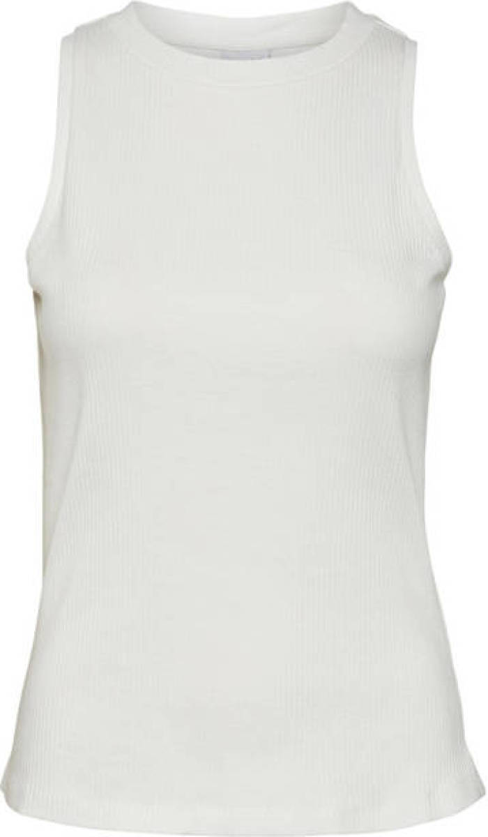 AWARE by VERO MODA ribgebreide top VMLAVENDER wit