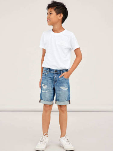 NAME IT KIDS short NKMRYAN medium blue denim