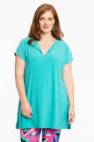 Yoek Loretta's Favourites t-shirt van DOLCE travelstof turquoise