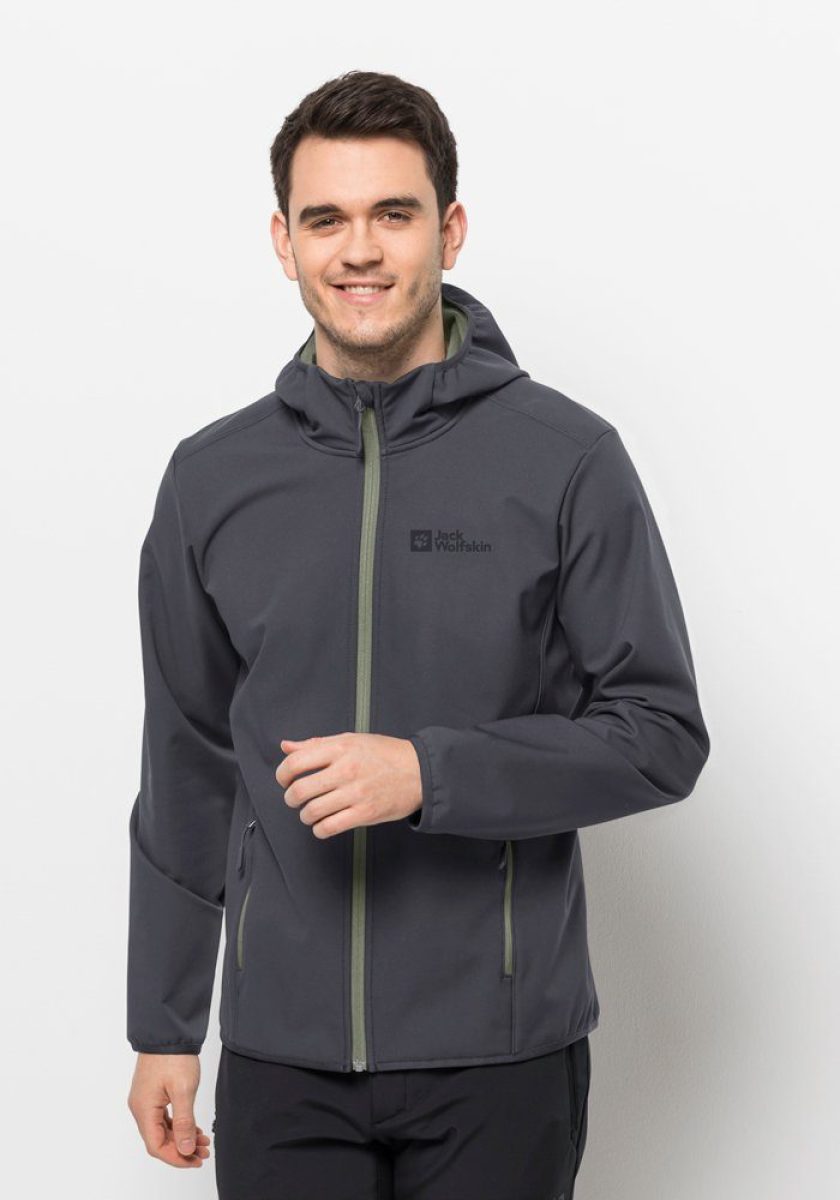 Jack Wolfskin Softshell-jack BORNBERG HOODY M
