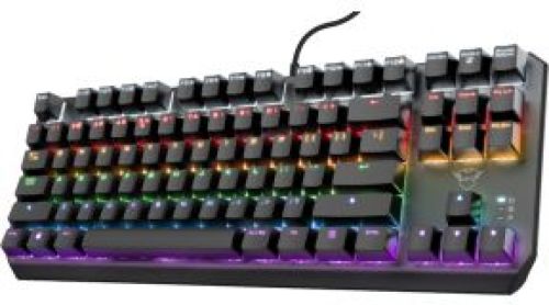 Trust GXT 834 Callaz TKL Qwertz DE Toetsenbord RGB