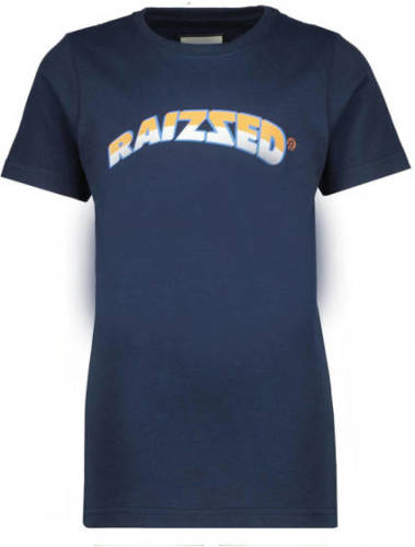 Raizzed T-shirt Djarno met logo donkerblauw
