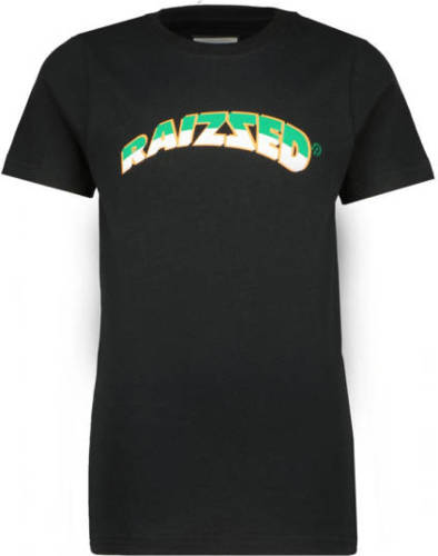 Raizzed T-shirt Djarno met logo zwart