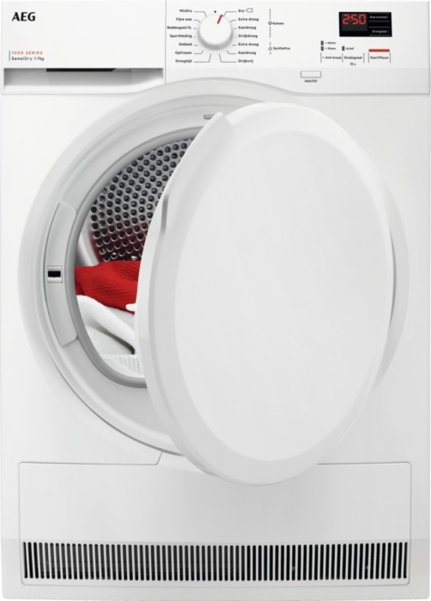 AEG TR717L0Z SensiDry Warmtepompdroger Wit