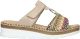 Rieker Slipper Dames Beige/Multi