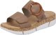 Rieker Slipper Dames Taupe