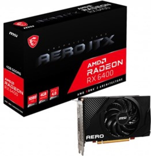 MSI Radeon RX 6400 AERO ITX 4G