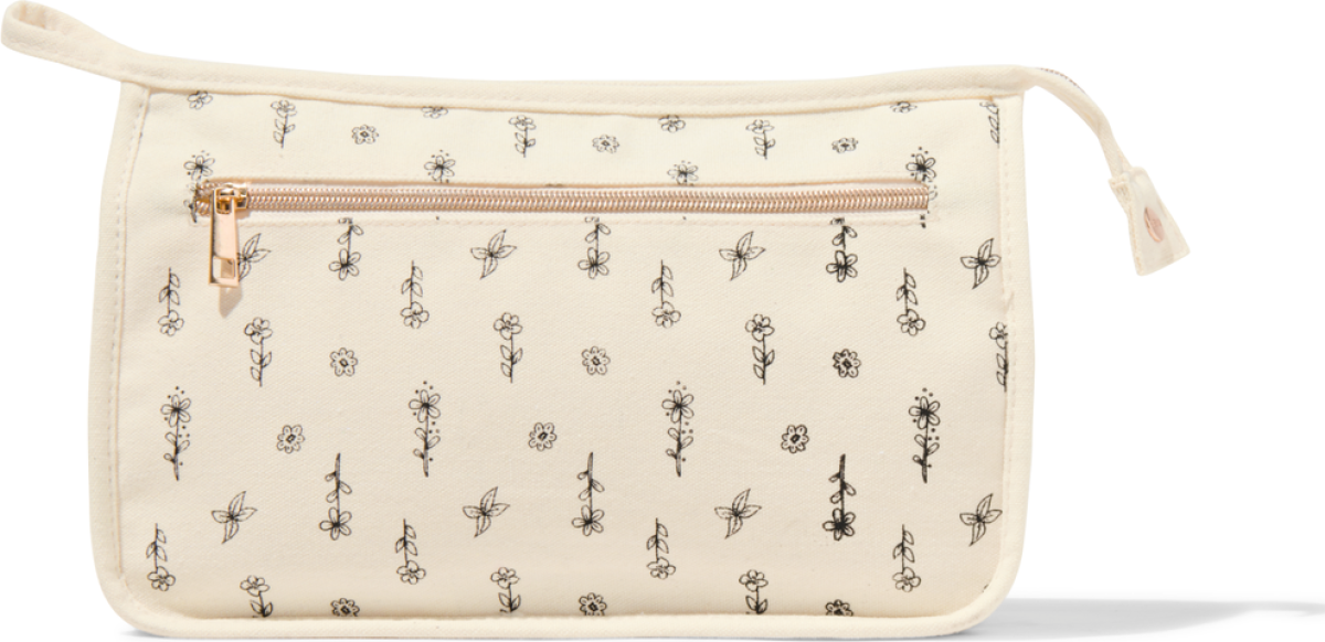 HEMA Toilettas Lichtgroen Bladeren 8.5x30x19