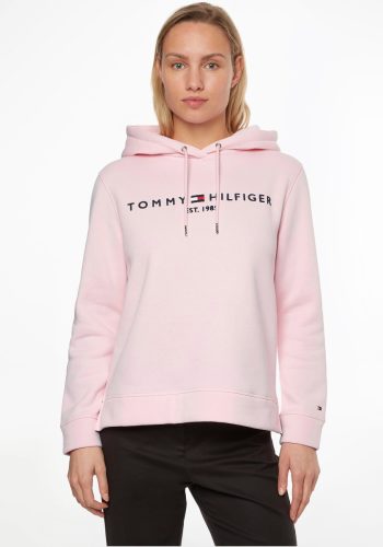 Tommy hilfiger Hoodie REGULAR HILFIGER HOODIE met groot Tommy hilfiger logo-opschrift