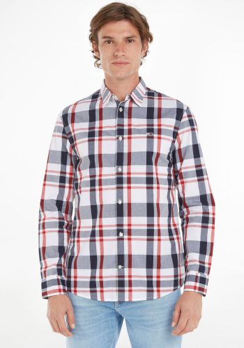 Tommy Jeans Geruit overhemd TJM CLSC ESSENTIAL CHECK SHIRT