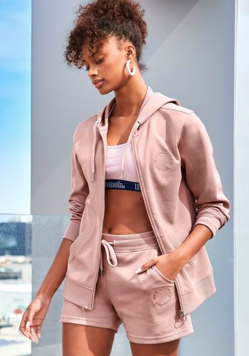 Bench. Capuchonsweatvest met rond logoborduursel