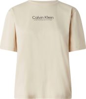 Calvin Klein Curve Shirt met print INCLU COORDINATES LOGO T-SHIRT