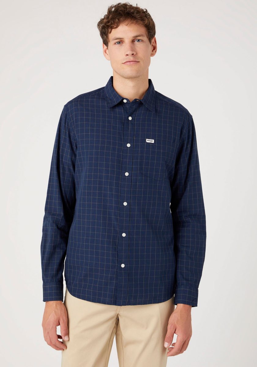 Wrangler Geruit overhemd