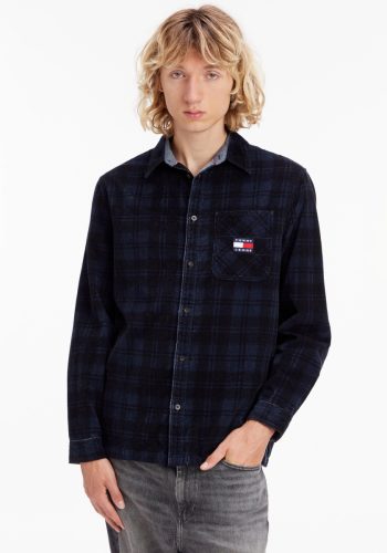 Tommy Jeans Geruit overhemd TJM CHECKED CORD SHIRT