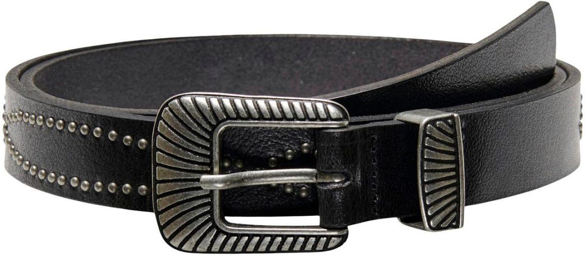 Only Leren riem ONLLEA STUDDED LEATHER JEANS BELT ACC