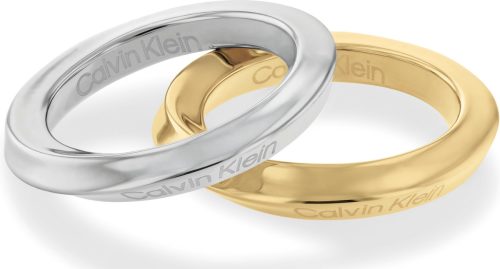 Calvin klein Ring SCULPTURAL, 35000330B,C,D (set, 2-delig)