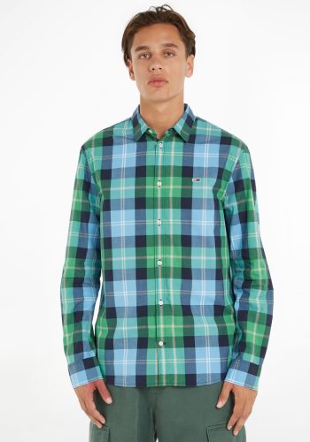 Tommy Jeans Geruit overhemd TJM CLSC ESSENTIAL CHECK SHIRT