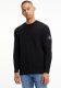 Calvin klein Gebreide trui BADGE RAW EDGE SWEATER