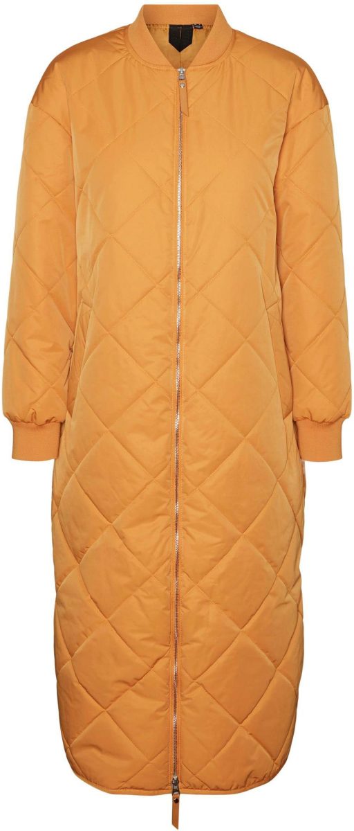 VERO MODA Doorgestikte jas VMNATALIE LONG COAT BOOS