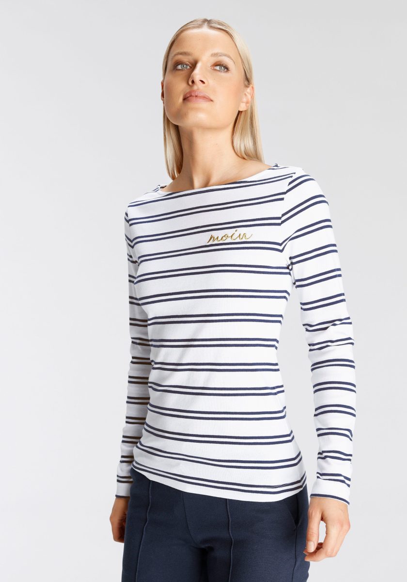 DELMAO Shirt met lange mouwen