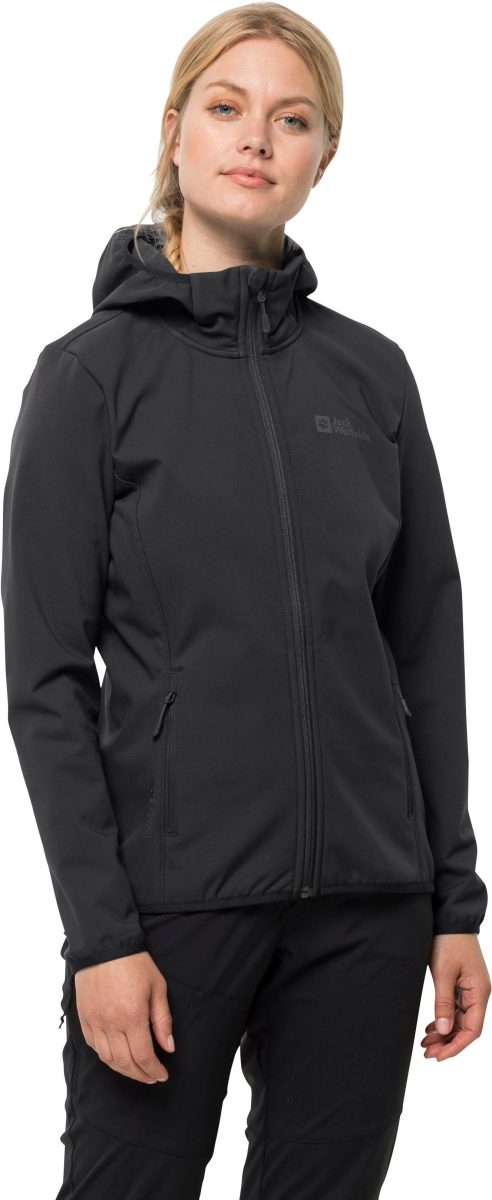 Jack Wolfskin Softshell-jack BORNBERG HOODY W
