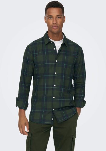 ONLY & SONS Geruit overhemd OS ONSARI SLIM CHECK SHIRT