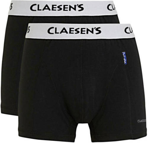 Claesen's boxershort - set van 2 zwart/wit