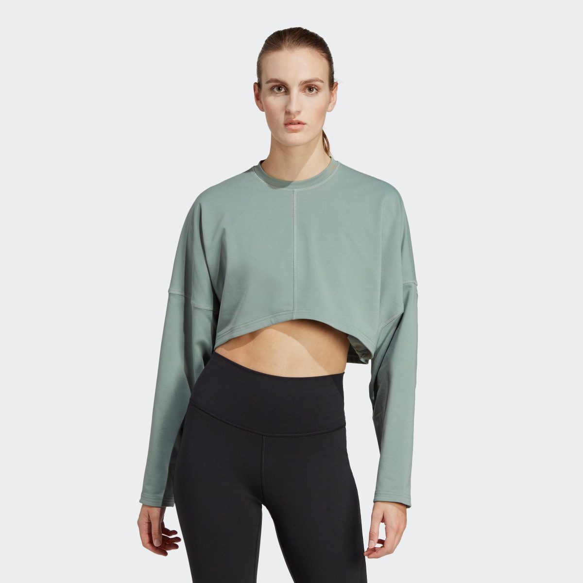 adidas Performance Sweatshirt YOGA STUDIO CROP