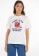 Tommy Jeans T-shirt met printopdruk wit