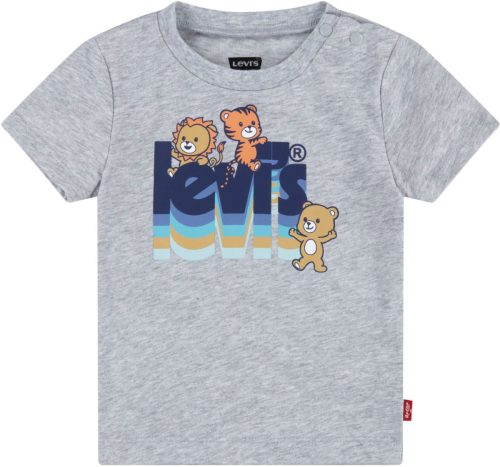 Levi's Kidswear Shirt met print LVB 70'S CRITTERS POSTER LOGO