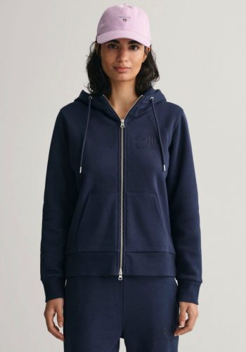 GANT Sweatvest REG TONAL SHIELD FULL ZIP HOODIE