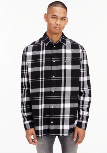 Tommy Jeans Geruit overhemd TJM CHECK TWILL SHIRT