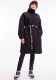 Calvin klein Doorgestikte jas BELTED QUILTED COAT (set, 2-delig, Met een bindceintuur)