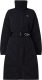 Calvin klein Doorgestikte jas BELTED QUILTED COAT (set, 2-delig, Met een bindceintuur)