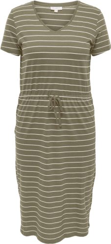 ONLY CARMAKOMA Jerseyjurk CARMAY S/S V-NECK CALF DRESS JRS