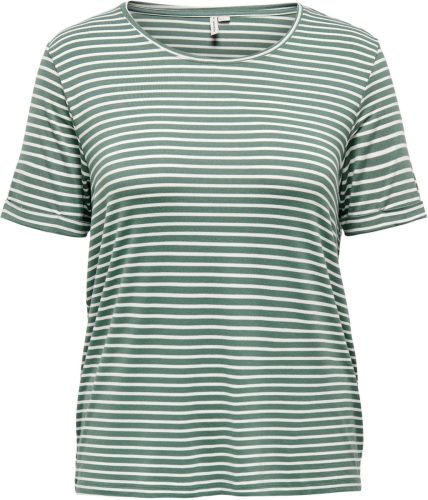 ONLY CARMAKOMA Shirt met korte mouwen CARNANNA SS FOLD UP TEE JRS NOOS