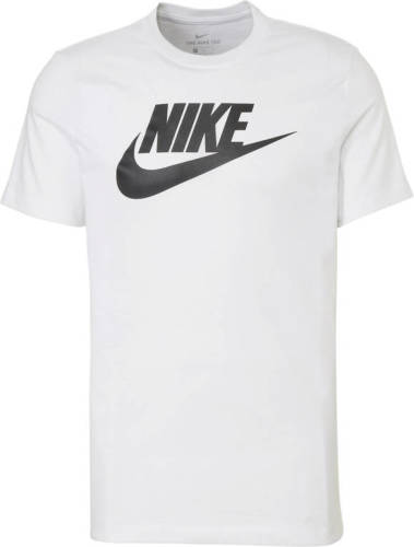 Nike sport T-shirt met printopdruk wit
