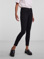PIECES skinny jeans PCDELLY zwart