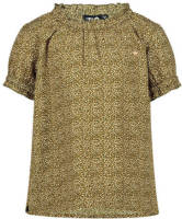 Like Flo top met all over print groen