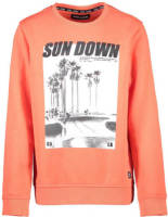 Cars sweater met printopdruk oranje