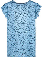Cars T-shirt met stippen blauw/zwart