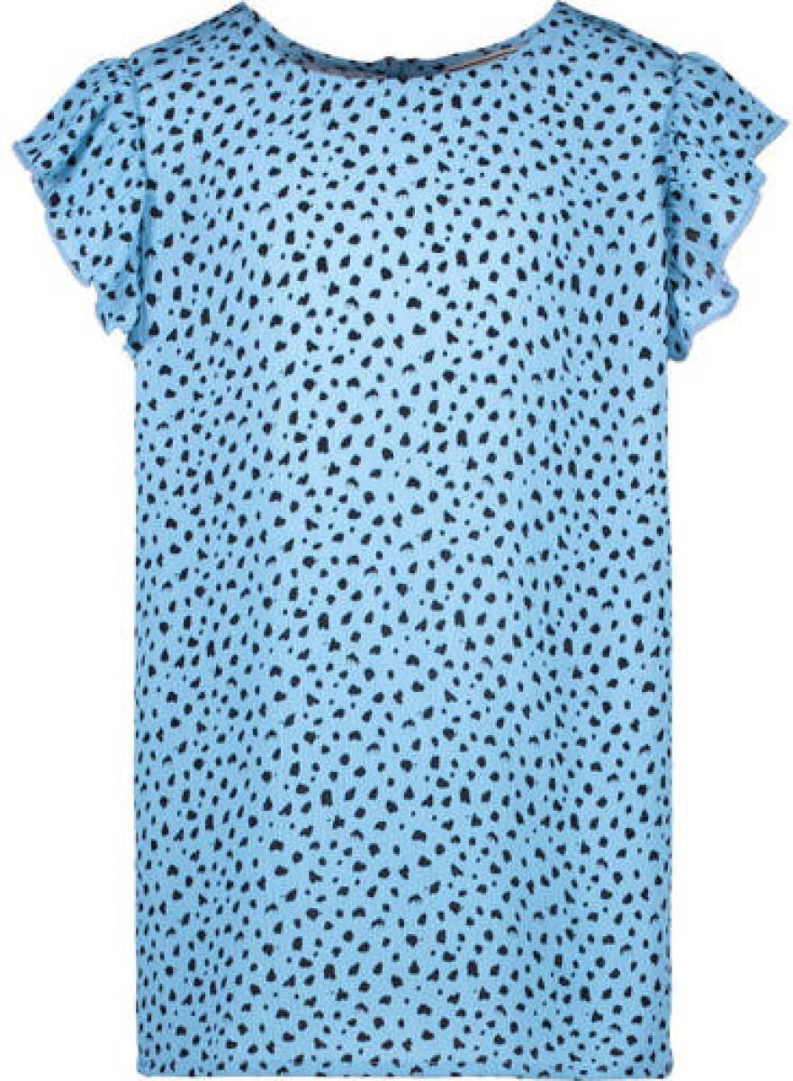 Cars T-shirt met stippen blauw/zwart